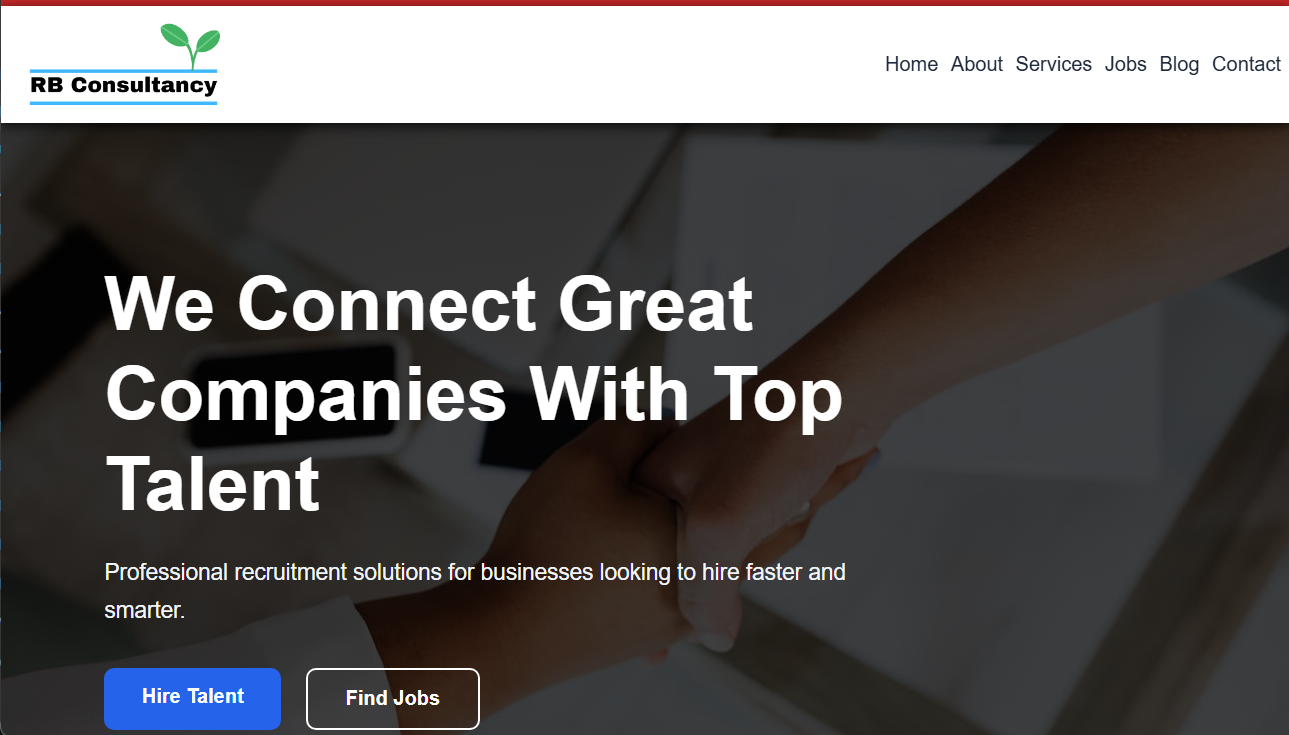 RB Consultancy Website